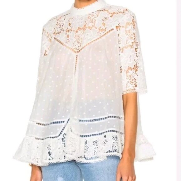 Beautiful Zimmermann brand blouse size 2 - Picture 1 of 5